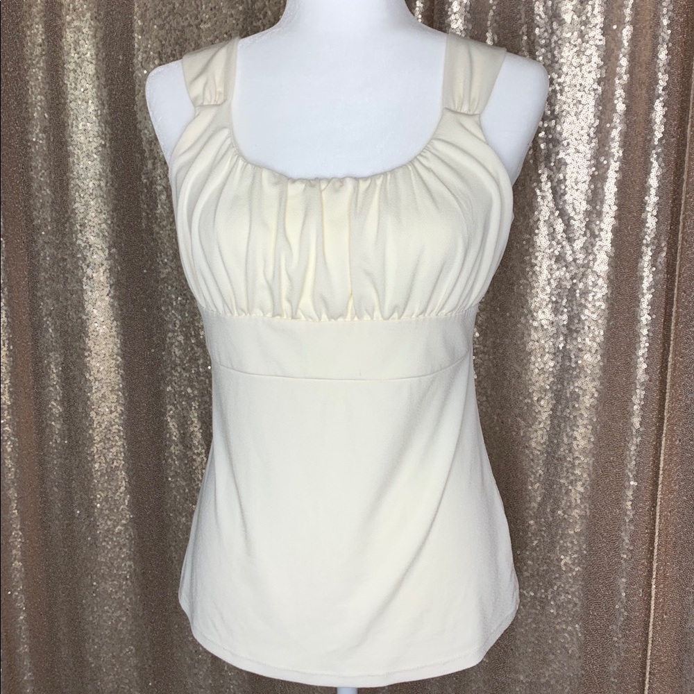 White Fashion Tank Top